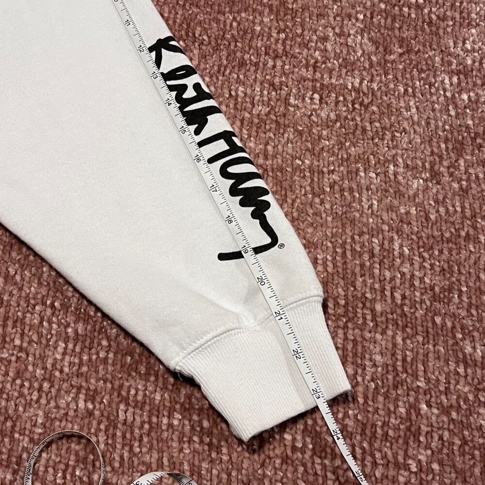 Keith Harring Sweatshirt White Size Large - Picture 11 of 11